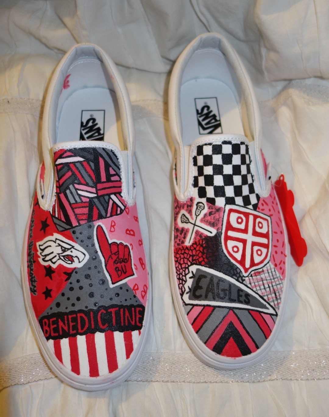 Eagles shop vans shoes
