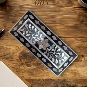Exquisite mother of pearl Inlay Jewelry Box A Treasure for Your Treasures . gift your loved ones , best gift for your wife, wedding gifts