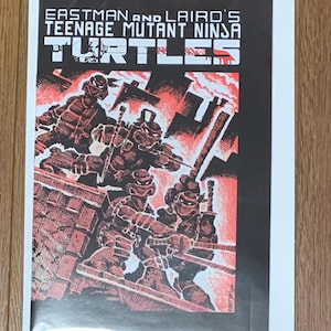 40th anniversary teenage mutant ninja turtles #1 repro tmnt