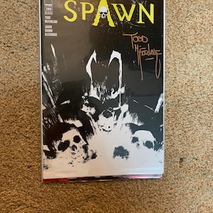 Spawn #289 variant Todd mcfarlane signed comic book