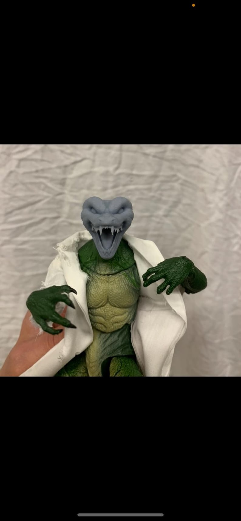 Marvel Legends Lizard Mcfarlane Head Sculpt - Etsy