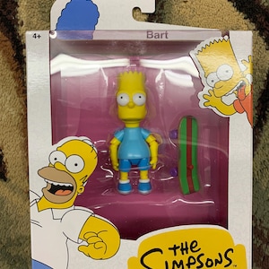 Bart Simpson action figure Jakks pacific 5in
