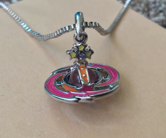 Vivienne Westwood 3D Orb Necklace - Etsy UK