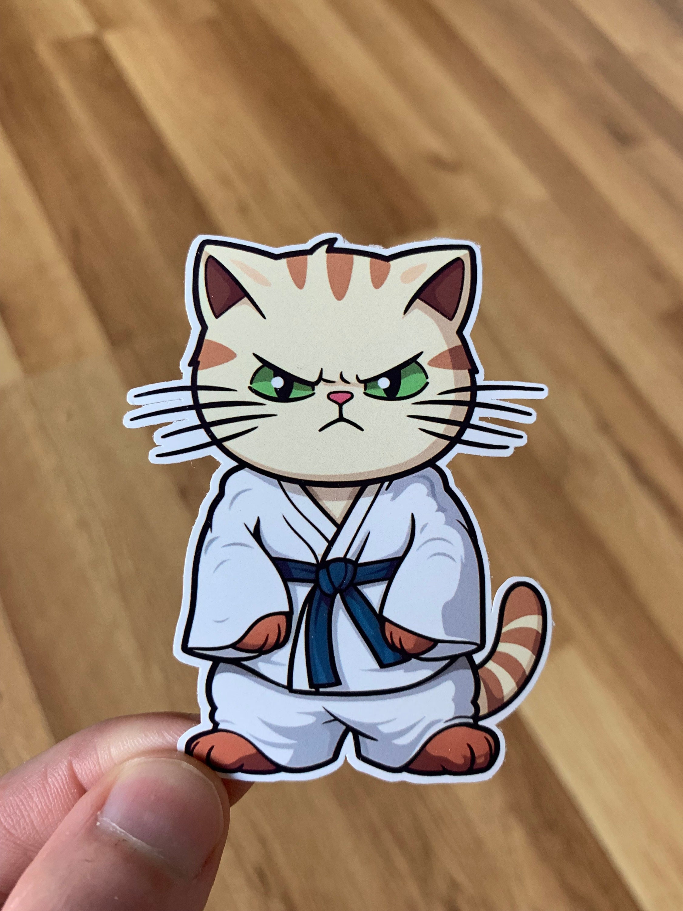 Angry Cat Chibi Angry Sticker - Angry Cat Chibi Angry Cat