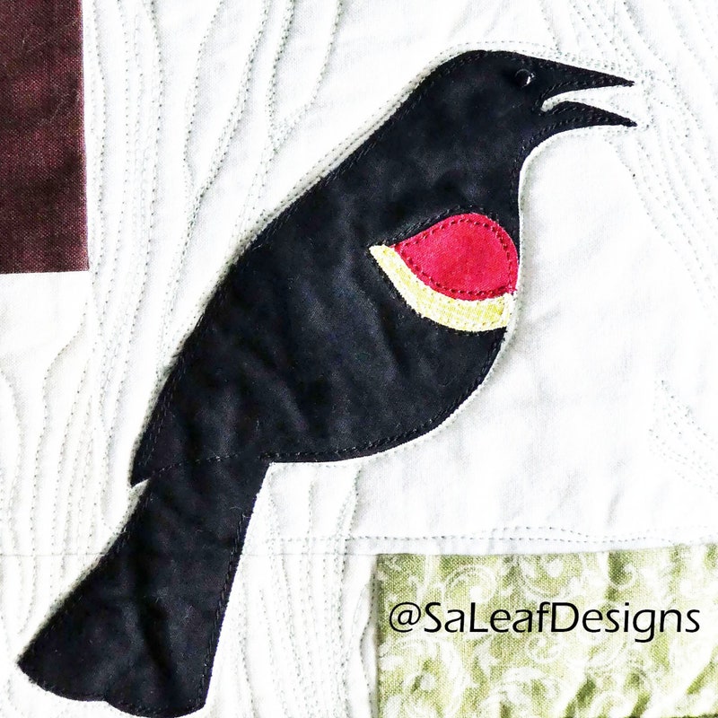 Redwing Blackbird Pattern - Etsy