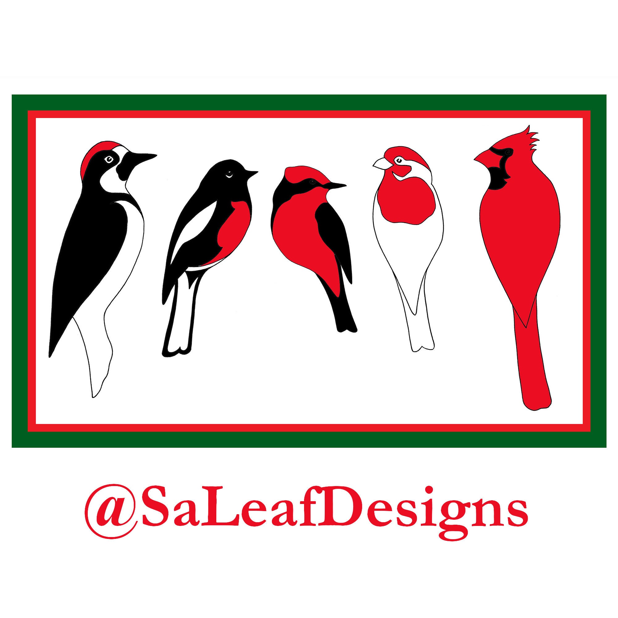 Painted Redstart - Bird Quilt Pattern - PDF Download - Etsy