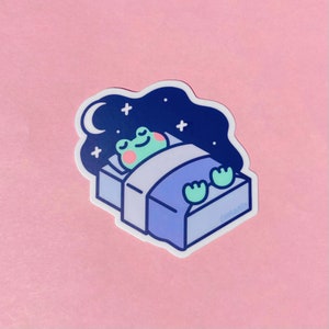 Goodnight Froggy Sticker