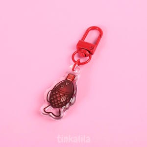 Soy Sauce Fish Acrylic Charm