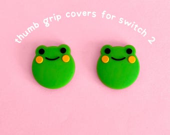 Switch 2 Frog Joy-Con Stick Caps | Bosdieren | Set van 2 stuks