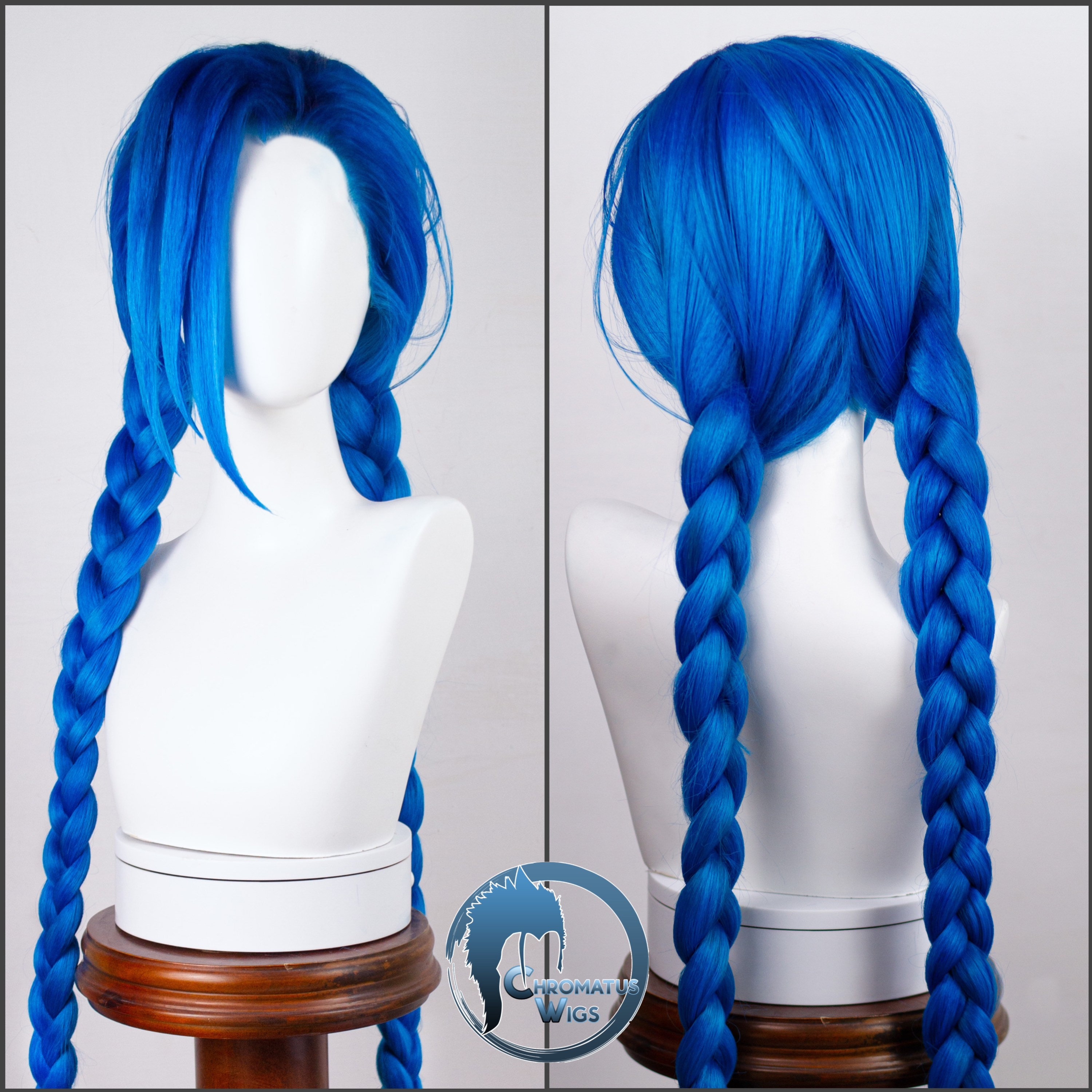Jinx Arcane League of Legends Cosplay Inspired Wig Etsy