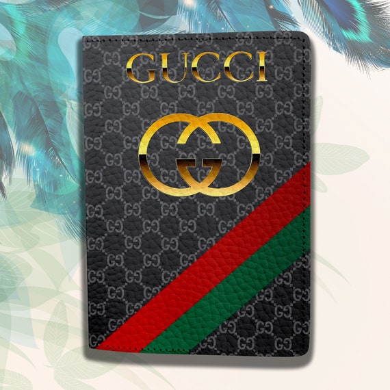 Passport case Inspired by Gucci Passport Holder Passport Cover Etsy
