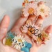 Personalized Floral Dog ID Tags | sizes in description | more info in personalization box| Dog Tag | Pet Tag | Zubehörteil 
