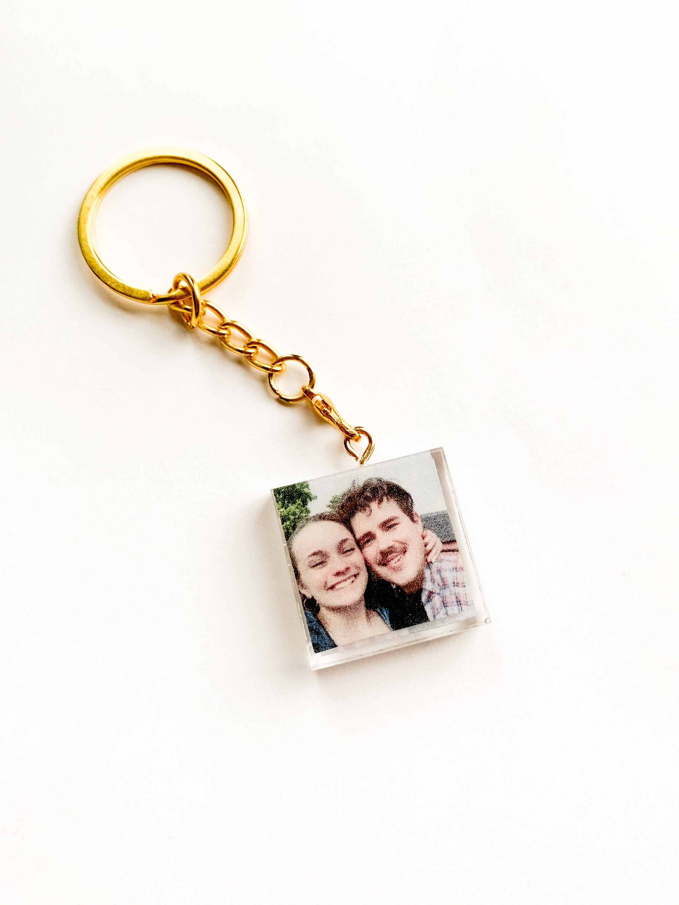 Mini Photo Keychain Girlfriend Birthday Gift Boyfriend Etsy