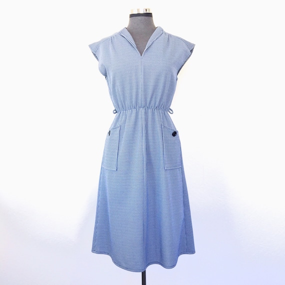 Gingham 60's Summer Dress