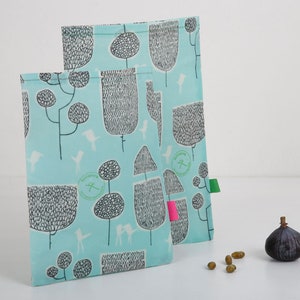 Organic beeswax bag - YONI - reusable lunch bag - zero waste - sustainable - healthy snack