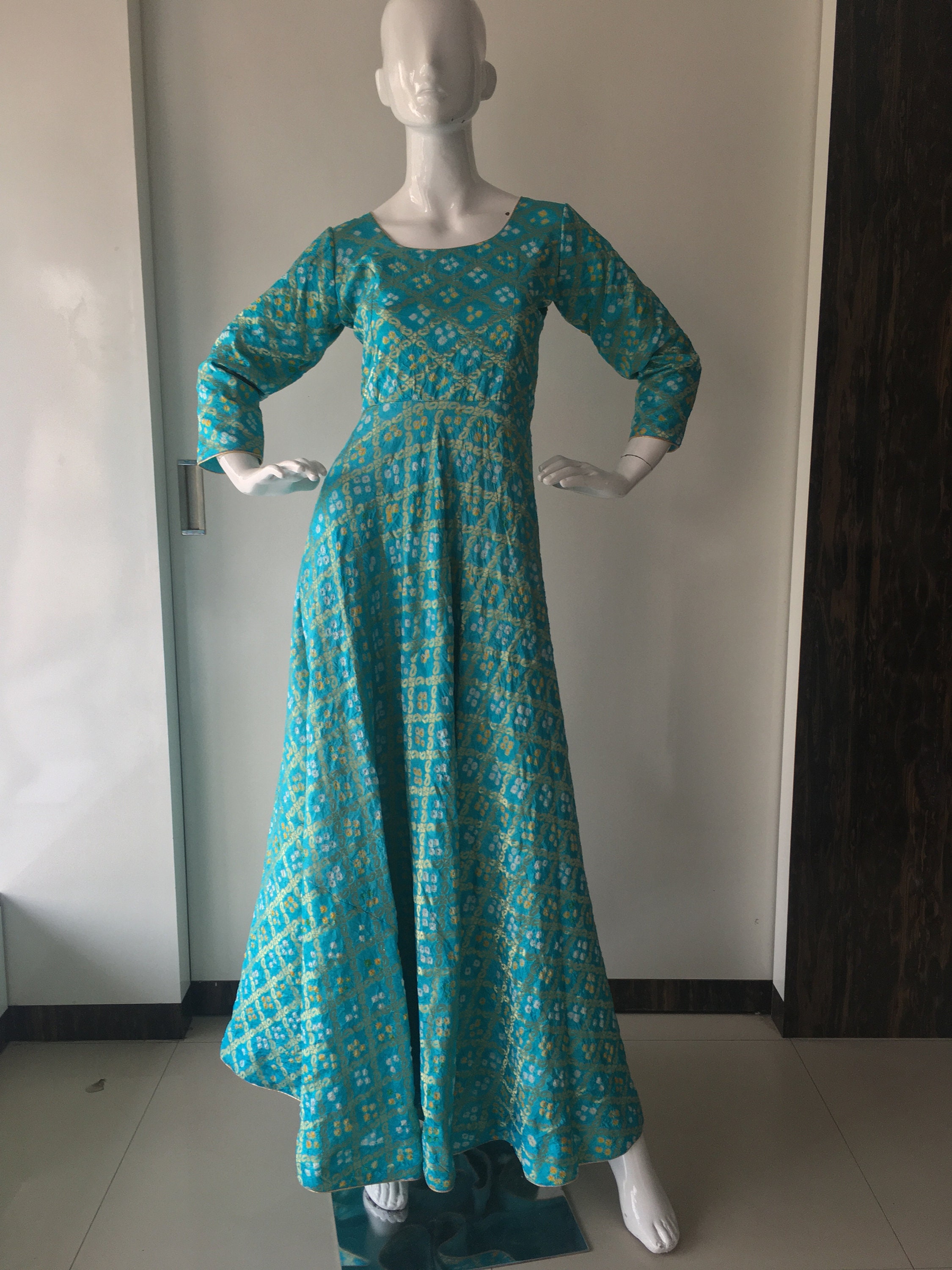Cotton Printed Umbrella Dress at best price in Jaipur | ID: 12297867512