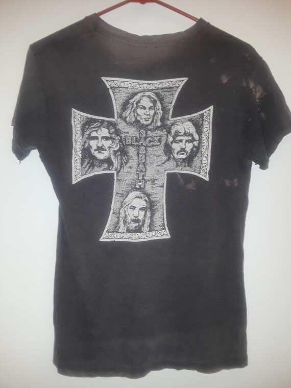 Black sabbath 1980 concert tour shirt thrashed vin
