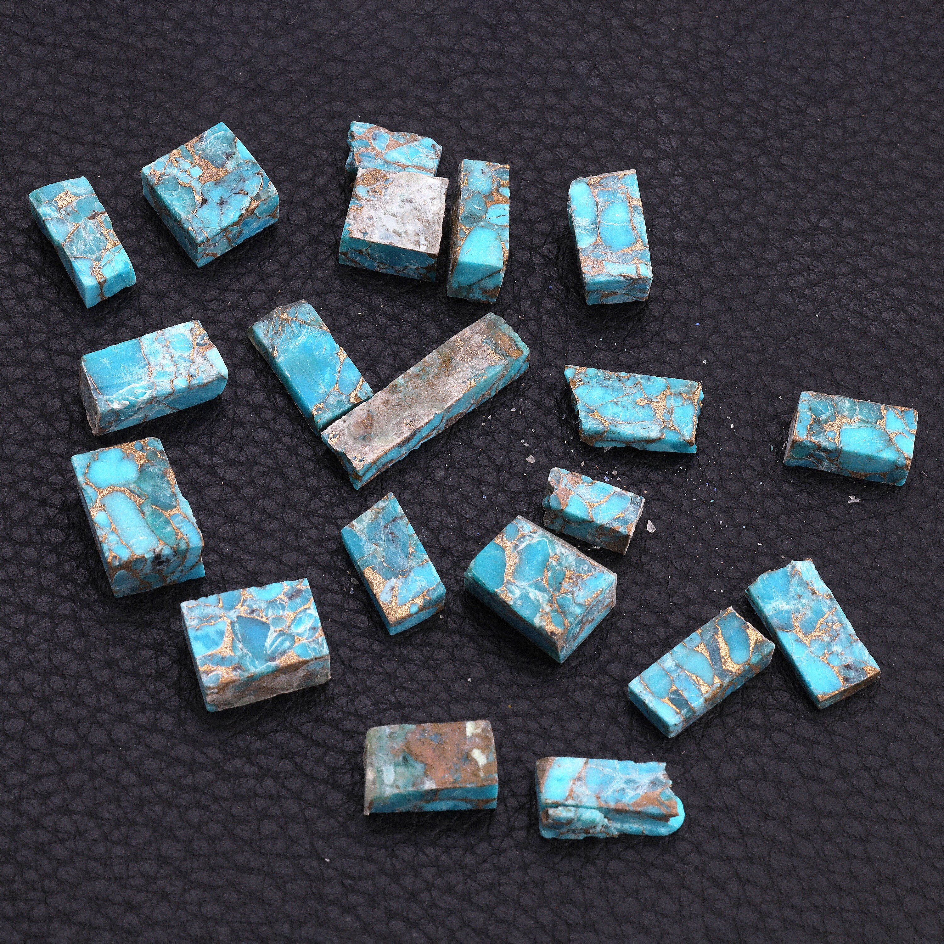 Raw Blue Mohave Copper Turquoise Rough, Jewelry Making (6mm To12mm) - Etsy
