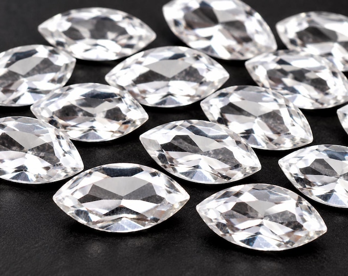 Marquise Faceted /Cabs