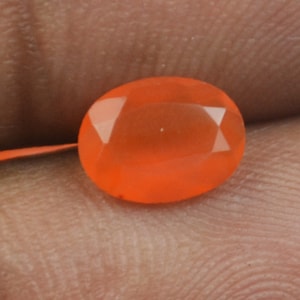 Carnelian 4x6mm To 10x14mm  Oval Faceted Cut Orange Carnelian Loose Gemstone Natural Carnelian loose Stone For Jewelry Making