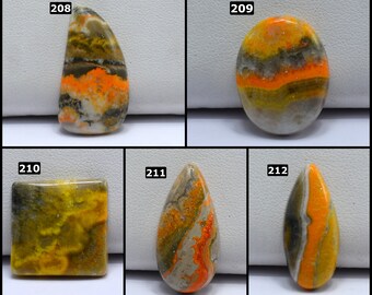 Bumble Bee Jasper 39mm Natural Gemstone Cabochon Bumble Bee Jasper Jewelry Supplies