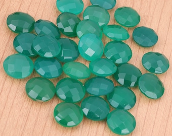 Round Faceted Stone