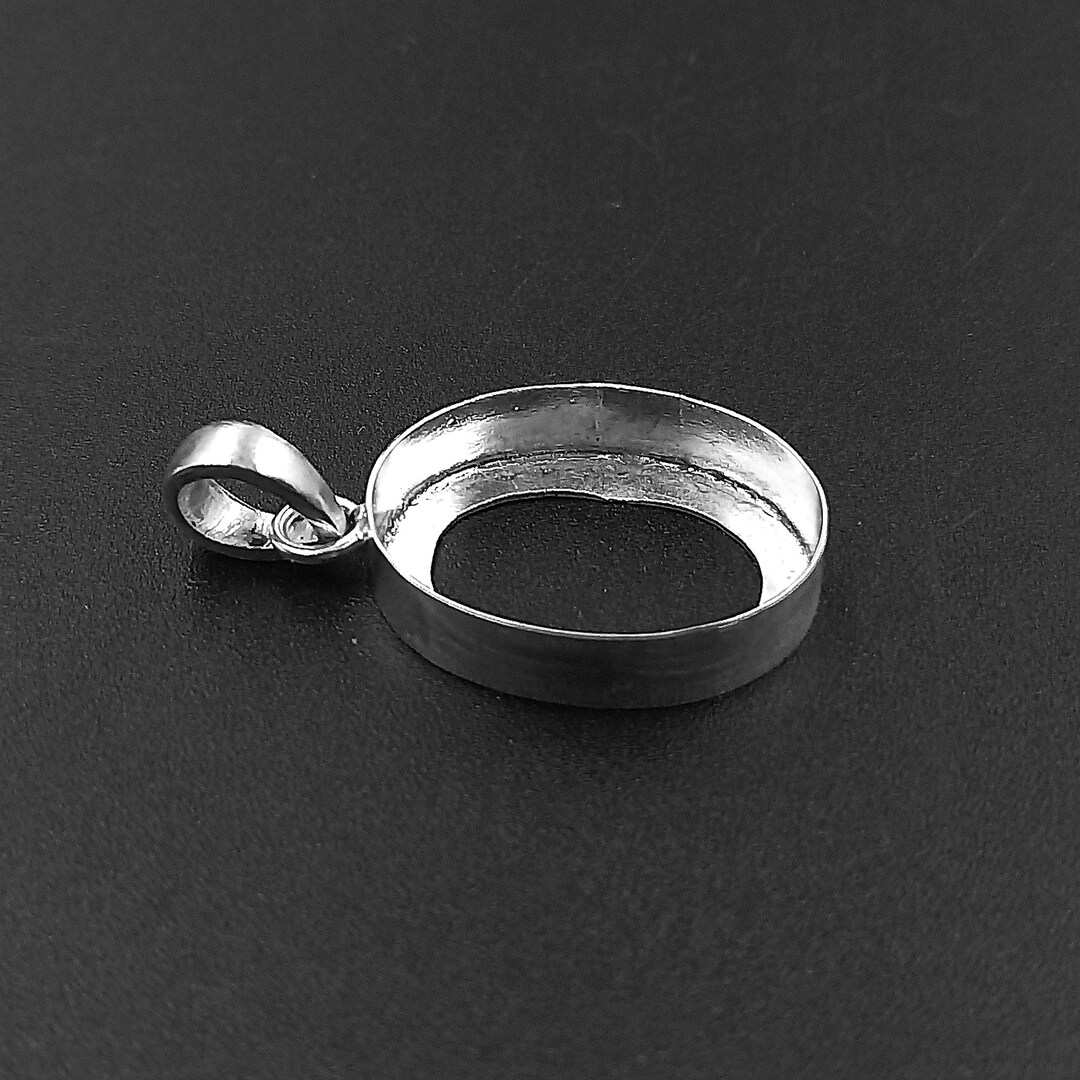 Oval Mounting 925 Sterling Silver Mount Setting Oval Shape - Etsy