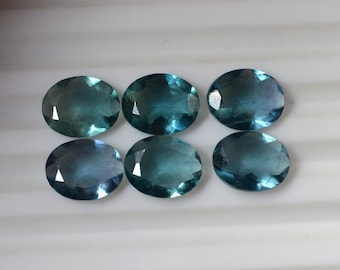 Oval Shape Faceted Stone