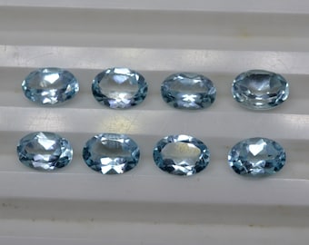 Oval Shape Faceted Stone
