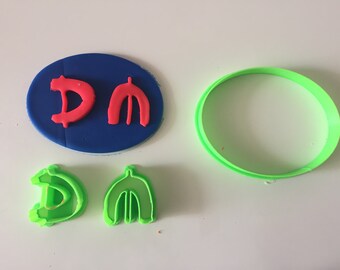 Depeche Mode logo cookie cutter with stamp Fondant cutter Baking supplies Birthday Music Party Gift idea Cookie decoration DM Spirit