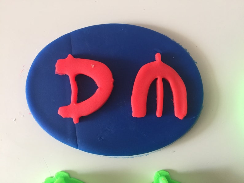 Depeche Mode logo cookie cutter with stamp Fondant cutter Baking supplies Birthday Music Party Gift idea Cookie decoration DM Spirit