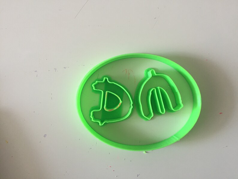 Depeche Mode logo cookie cutter with stamp Fondant cutter Baking supplies Birthday Music Party Gift idea Cookie decoration DM Spirit