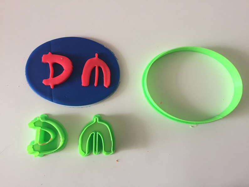 Depeche Mode logo cookie cutter with stamp Fondant cutter Baking supplies Birthday Music Party Gift idea Cookie decoration DM Spirit