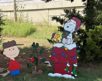 Charlie Brown Christmas Inspired / Outdoor Decor