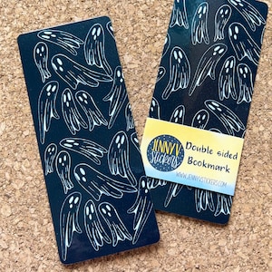 Ghosts Bookmark, Halloween bookmark, book accessories, book lover gifts