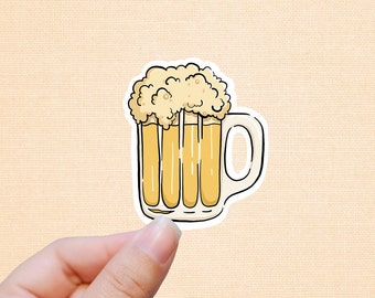 Multi colour Monthly stickers Mini beer mug stickers Planner Stickers Functional stickers Weekly stickers kit Icon stickers