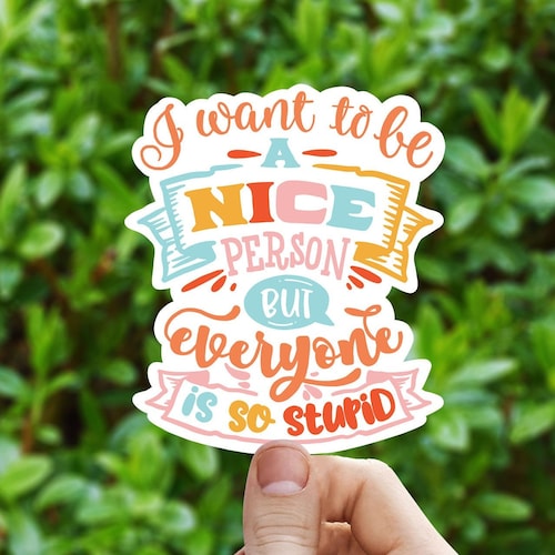 Funny Banana Sticker Waterproof Sticker Summer Sticker | Etsy