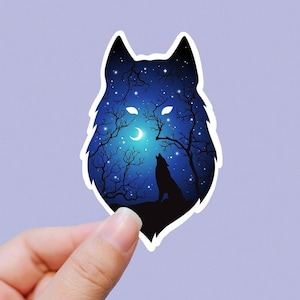 The wolf within vinyl sticker, wolf sticker, best friend gift, laptop sticker, , sarcastic gift