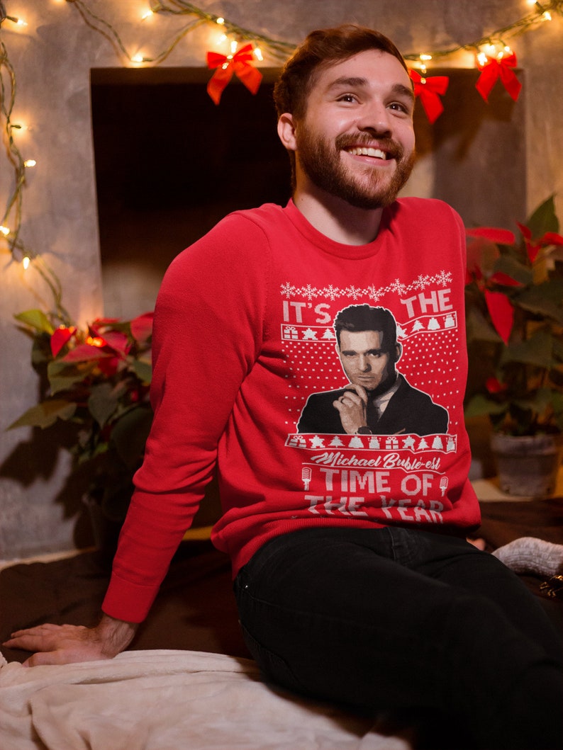 It's the Michael Buble-est Time of The Year Ugly Christmas | Etsy