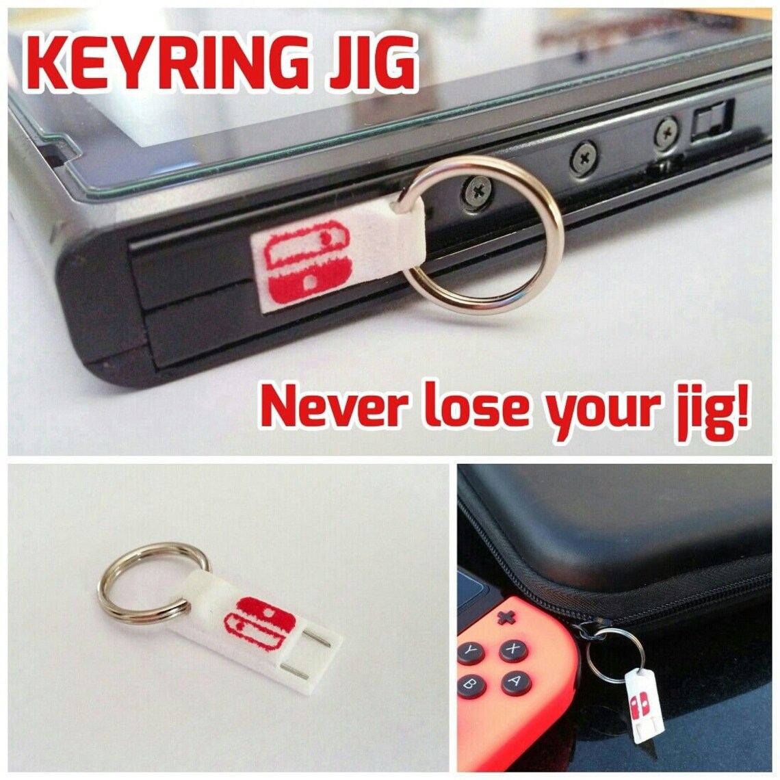 Nintendo Switch RCM Jig Keyring Joycon Mod for Recovery Mode Etsy