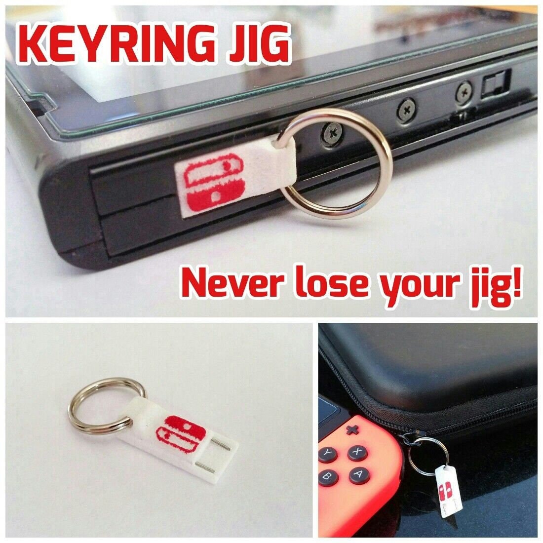 Nintendo Switch RCM Jig Keyring joycon mod for recovery mode Hack - Load  Linux!!