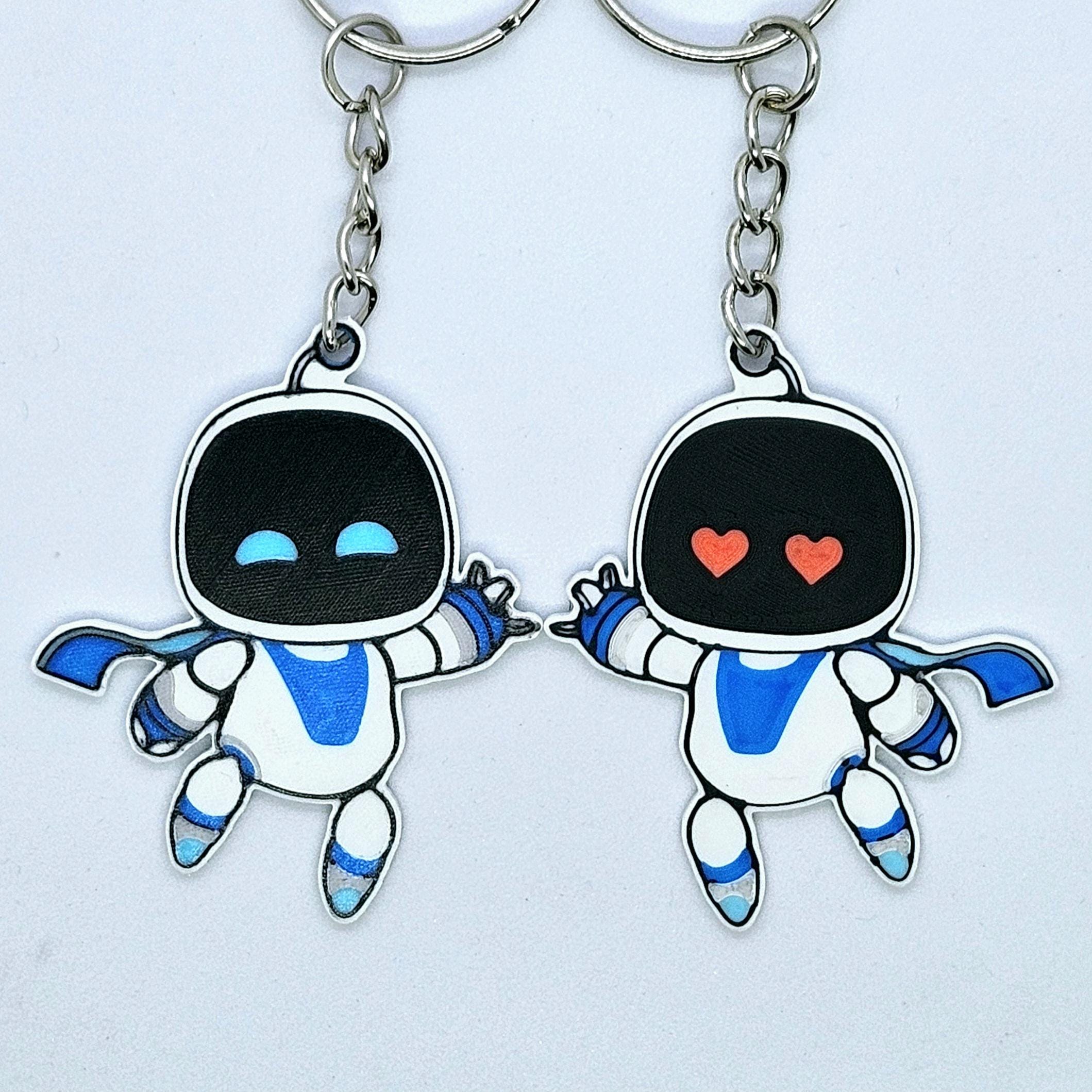 Astro Bot keyring keychain - PlayStation PS5 video game character