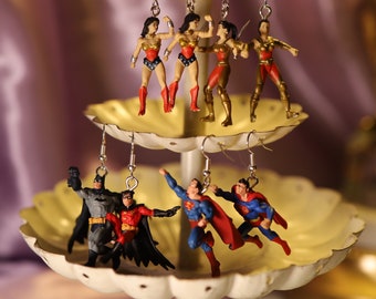 DC Superhero Earrings