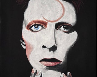 Ziggy Stardust - Original Oil on Canvas David Bowie