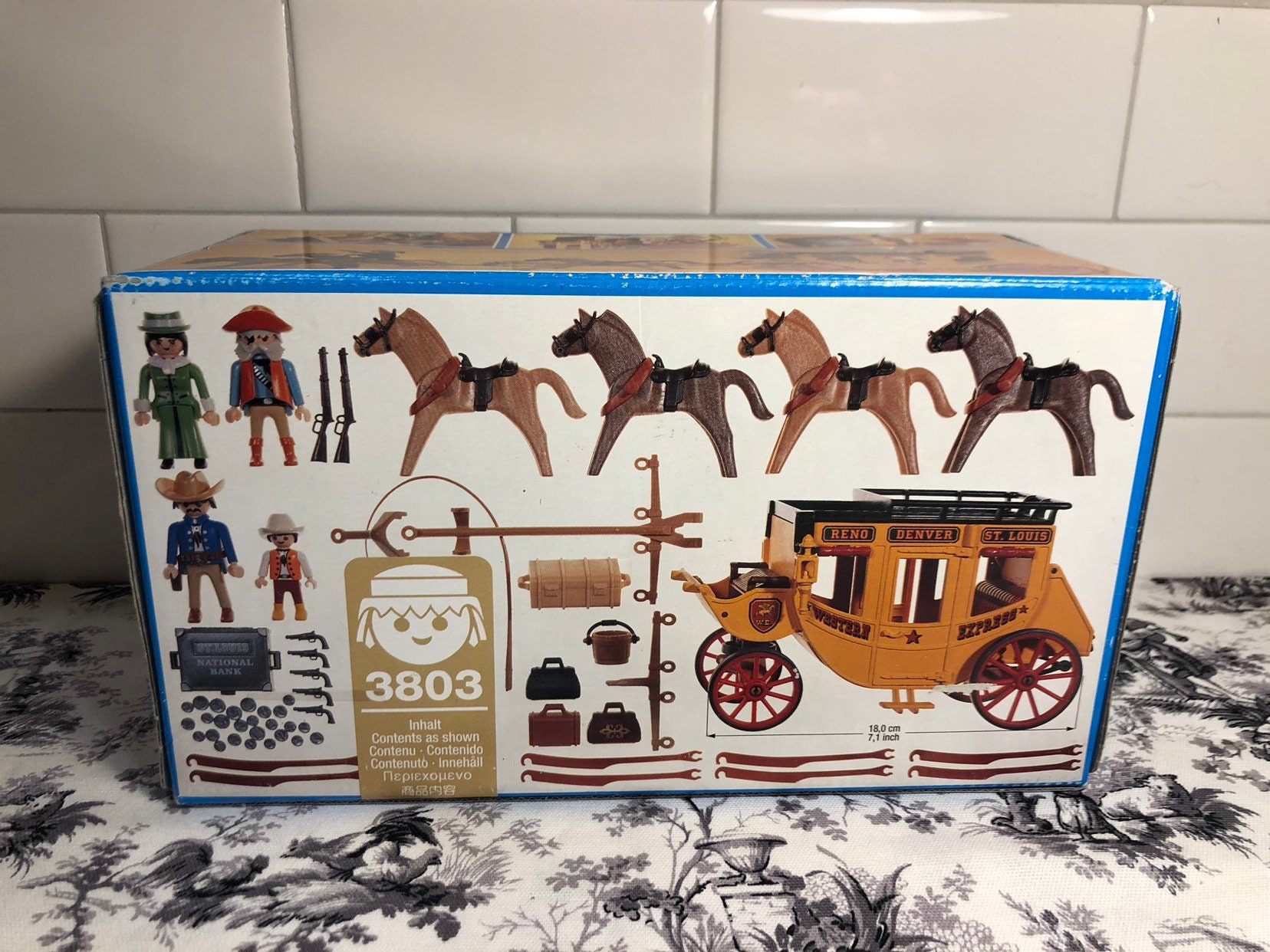 1994 Playmobil Set 3803 Sealed ~ Western Express ~ Horse