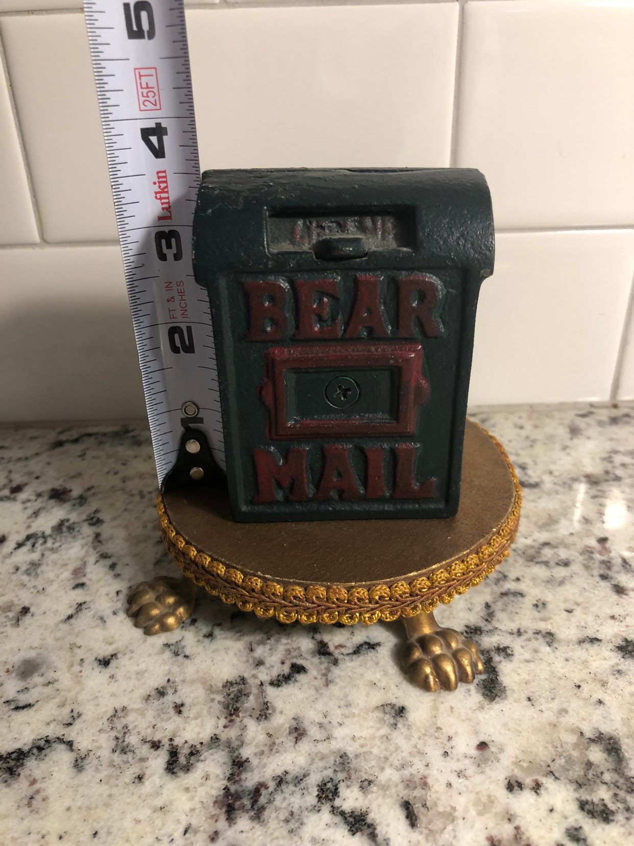 90s Boyds Bear Mail ~ Heavy Metal Mailbox ~ the Boyds Collection ...