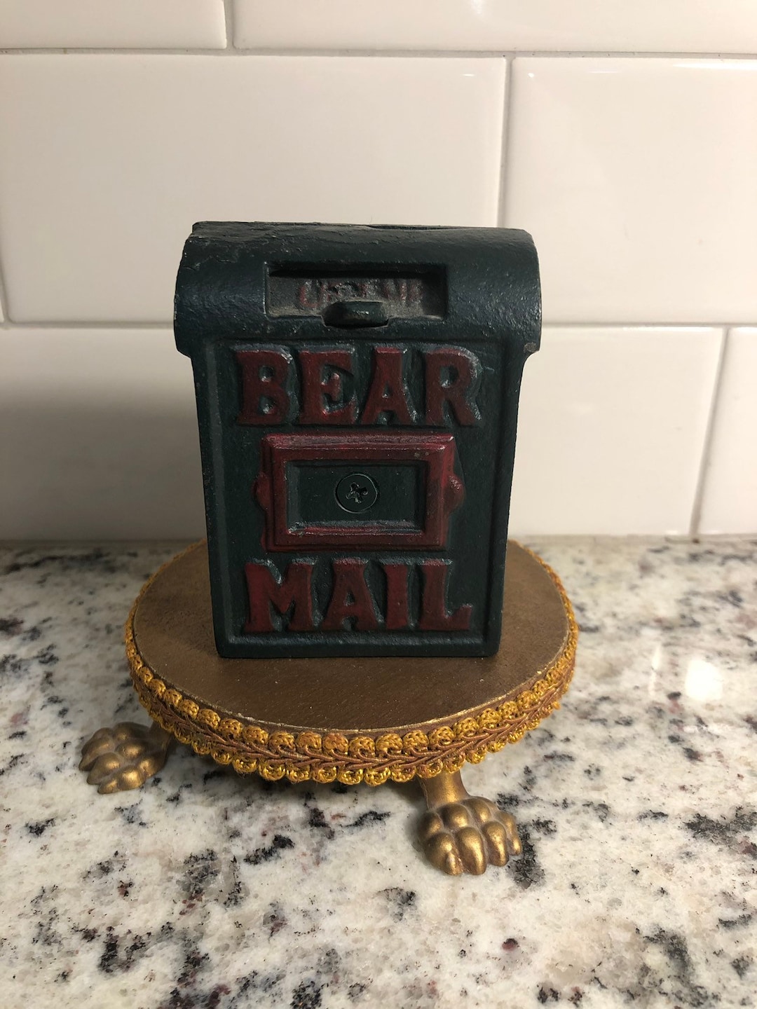 90s Boyds Bear Mail ~ Heavy Metal Mailbox ~ the Boyds Collection ...