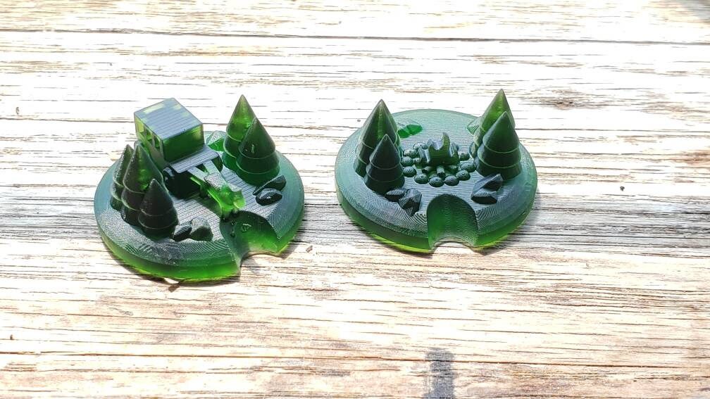 Folklore the Affliction World Map Token Etsy