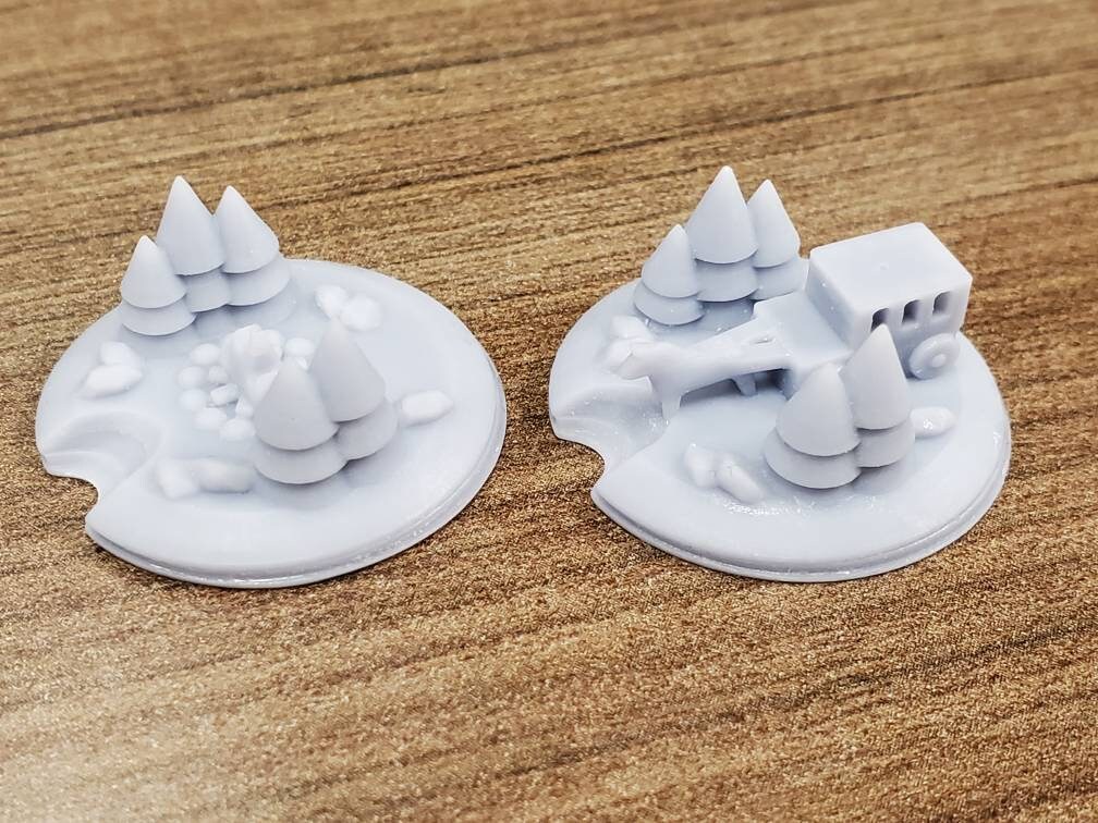 Folklore the Affliction World Map Token Etsy