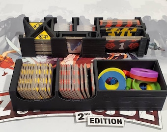 Zombicide 2º Ed Core Game Token Organizer